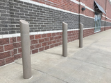 8" Granite Slant Top Decorative Bollard Covers