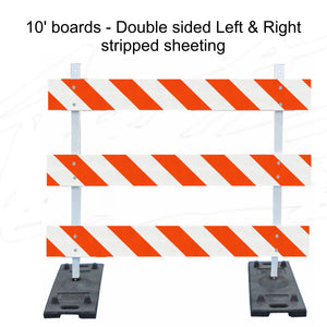 Type III Plastic Power Post with Volcano Rubber Base