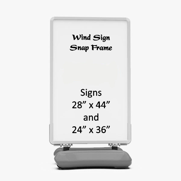 Snap-Frame Wind Sign – Line Dividers